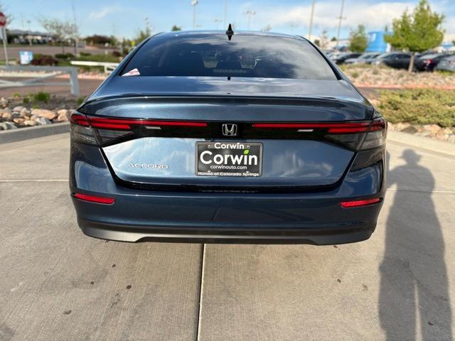 new 2025 Honda Accord car, priced at $31,710