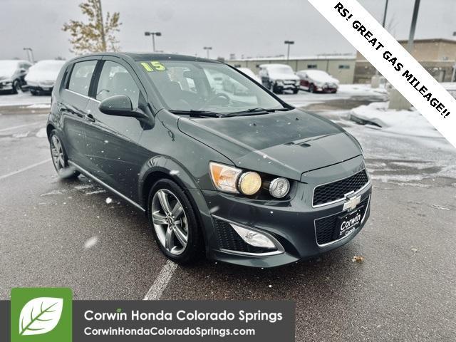 used 2015 Chevrolet Sonic car, priced at $8,200