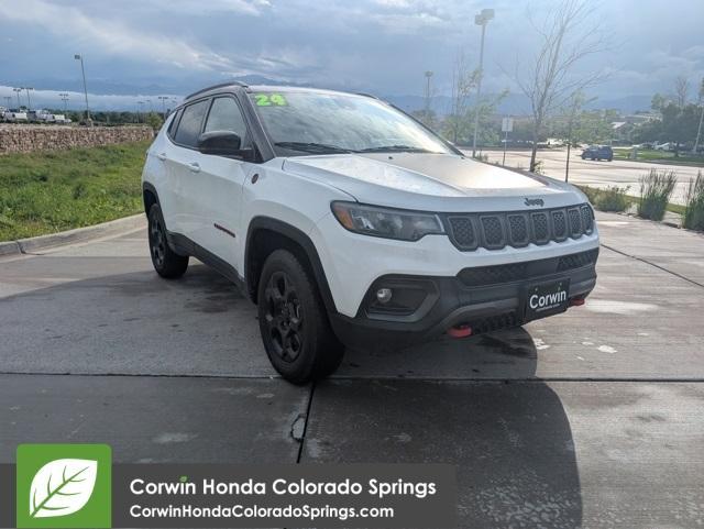 used 2024 Jeep Compass car, priced at $27,500