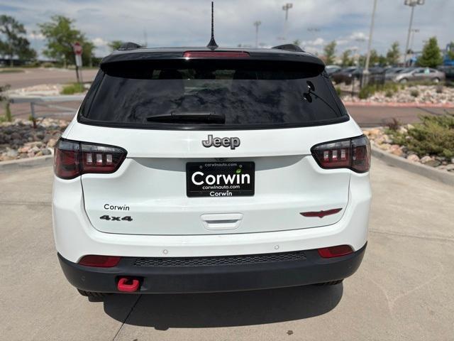 used 2024 Jeep Compass car, priced at $25,200