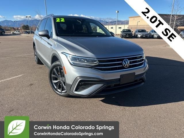 used 2022 Volkswagen Tiguan car, priced at $22,250