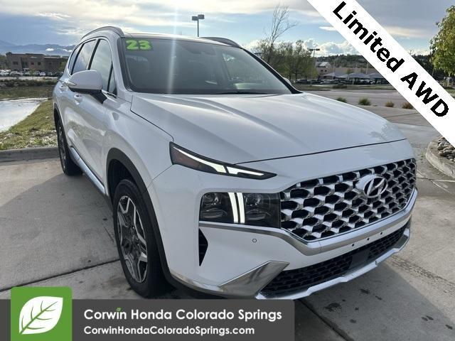 used 2023 Hyundai Santa Fe car, priced at $27,500