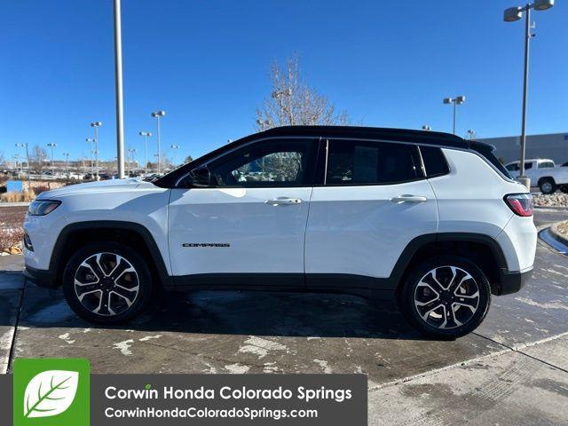 used 2023 Jeep Compass car, priced at $19,500