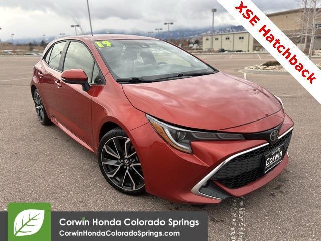 used 2019 Toyota Corolla Hatchback car, priced at $17,500