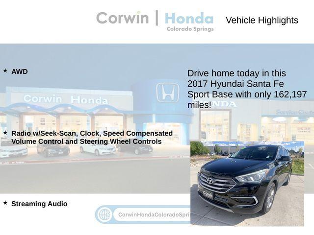used 2017 Hyundai Santa Fe Sport car, priced at $7,500