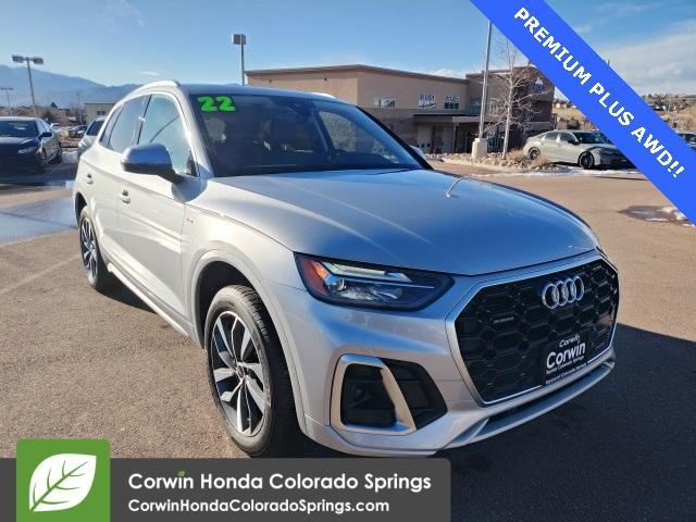 used 2022 Audi Q5 car, priced at $28,200