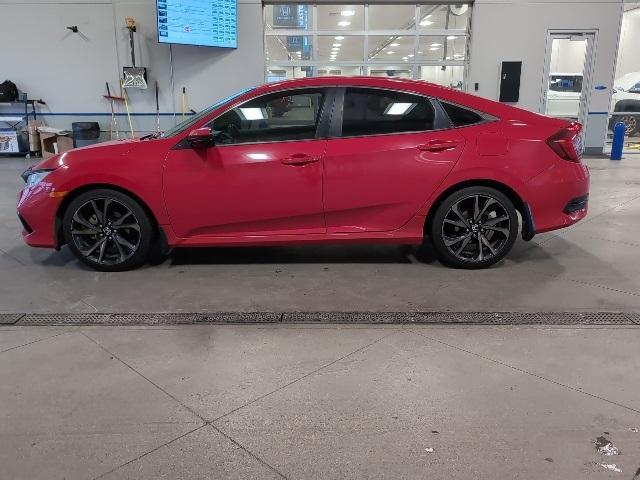 used 2020 Honda Civic car, priced at $18,500