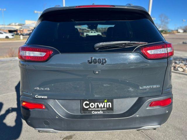 used 2018 Jeep Cherokee car, priced at $13,500