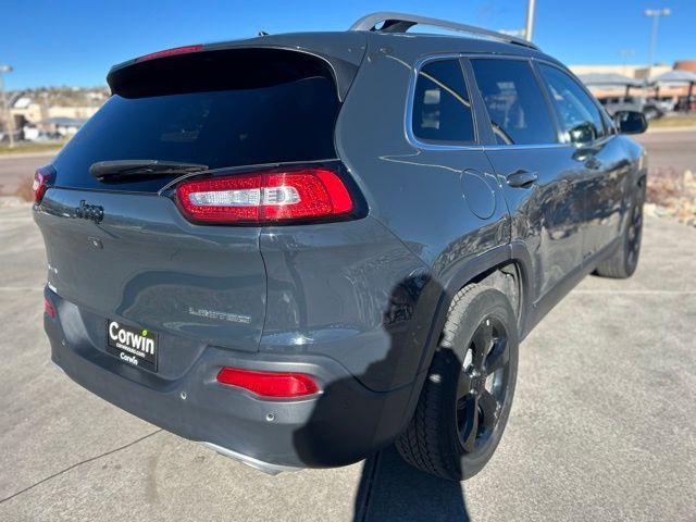 used 2018 Jeep Cherokee car, priced at $13,500