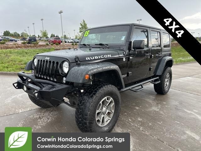 used 2015 Jeep Wrangler Unlimited car, priced at $23,000