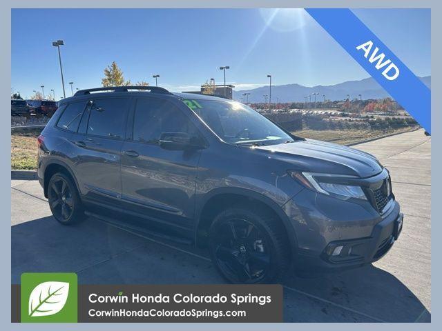 used 2021 Honda Passport car, priced at $28,500