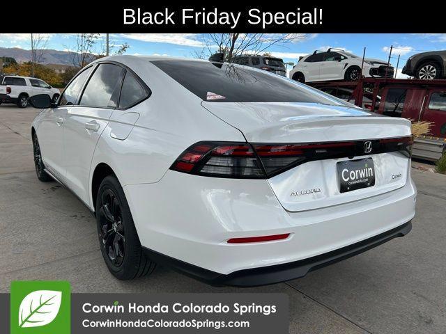 new 2025 Honda Accord car, priced at $32,165