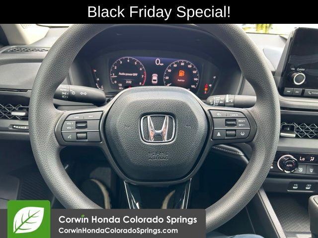 new 2025 Honda Accord car, priced at $32,165