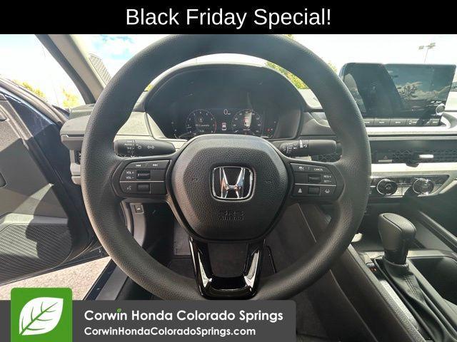 new 2025 Honda Accord car, priced at $32,165