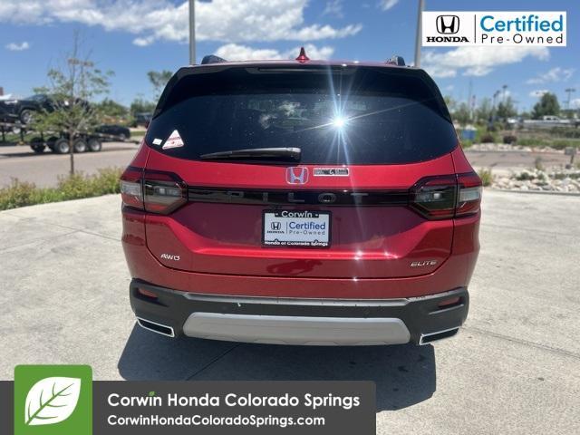 used 2025 Honda Pilot car, priced at $54,530