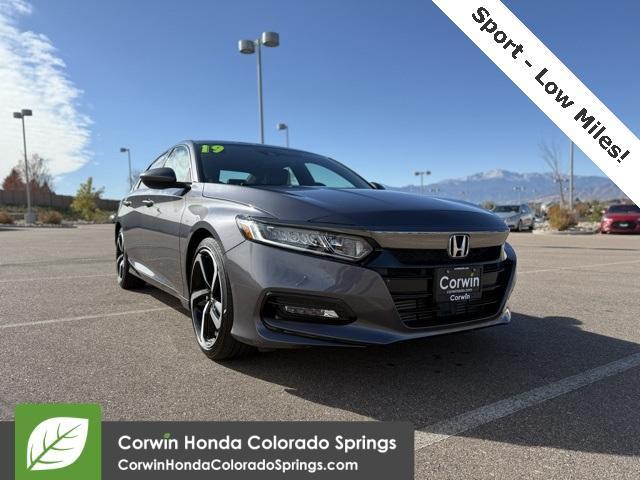 used 2019 Honda Accord car, priced at $23,500