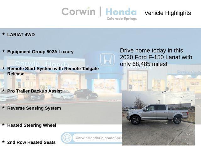 used 2020 Ford F-150 car, priced at $33,500