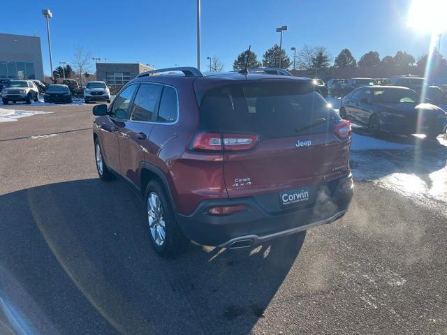 used 2017 Jeep Cherokee car, priced at $15,000