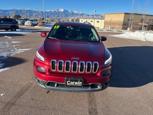 used 2017 Jeep Cherokee car, priced at $15,000