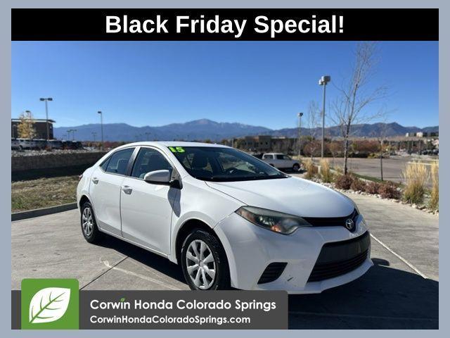 used 2015 Toyota Corolla car, priced at $11,600