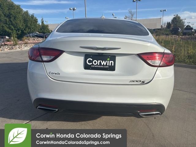 used 2015 Chrysler 200 car, priced at $7,500