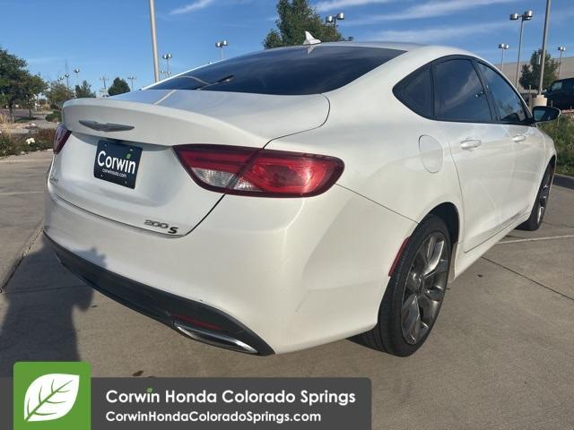 used 2015 Chrysler 200 car, priced at $7,500