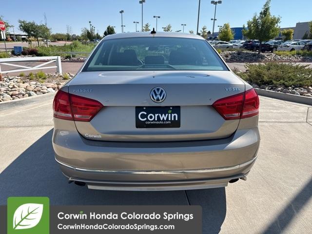 used 2015 Volkswagen Passat car, priced at $10,500