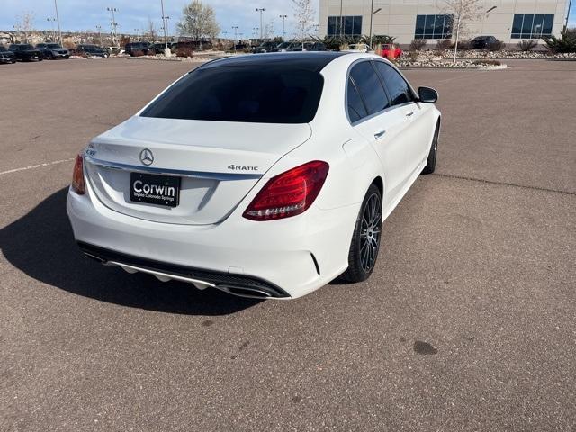 used 2015 Mercedes-Benz C-Class car, priced at $15,500