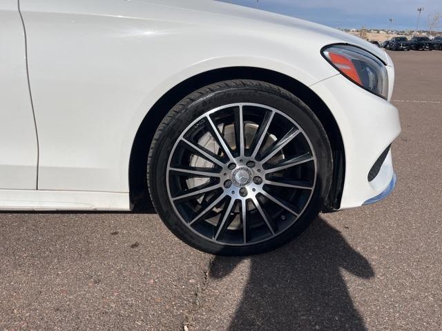 used 2015 Mercedes-Benz C-Class car, priced at $15,500