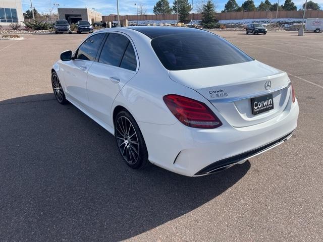 used 2015 Mercedes-Benz C-Class car, priced at $15,500