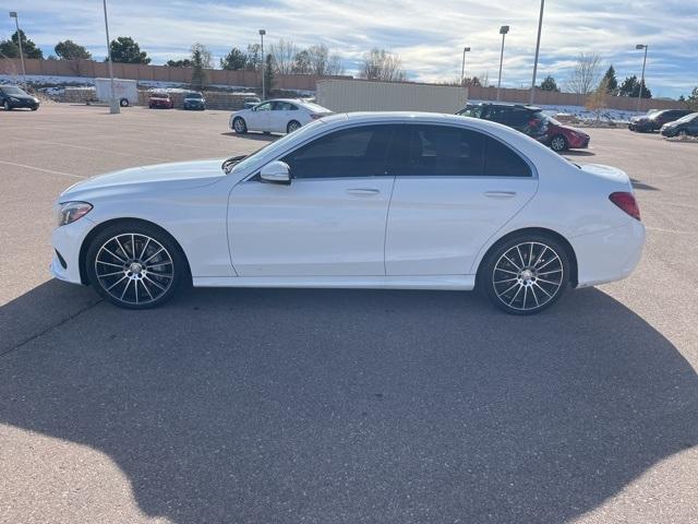 used 2015 Mercedes-Benz C-Class car, priced at $15,500