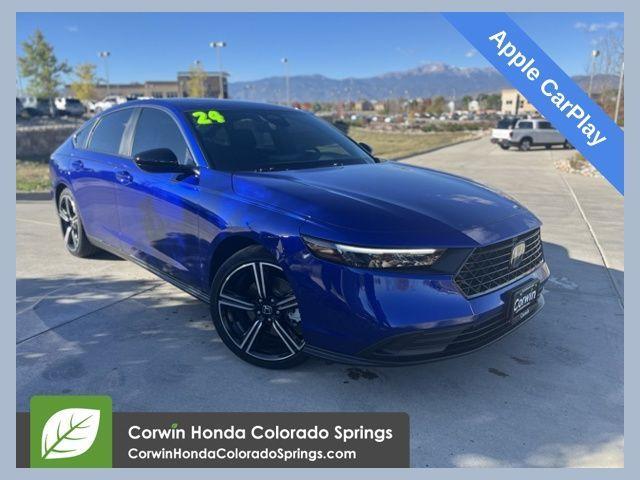 used 2024 Honda Accord Hybrid car, priced at $28,500