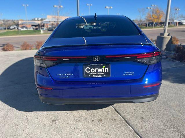 used 2024 Honda Accord Hybrid car, priced at $28,000