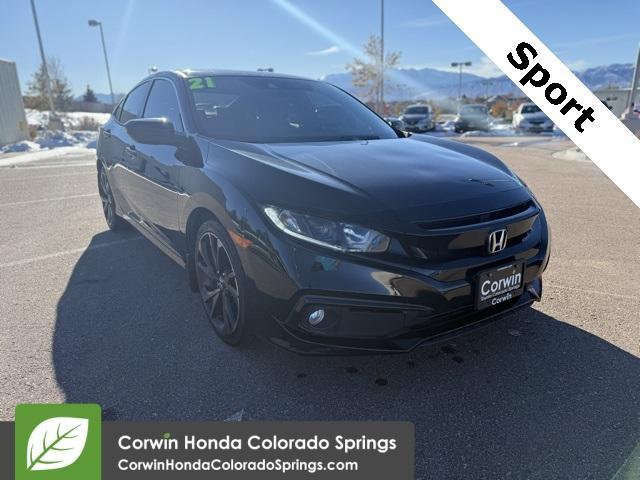 used 2021 Honda Civic car, priced at $21,780