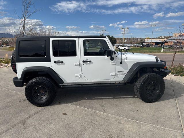 used 2015 Jeep Wrangler Unlimited car, priced at $16,500