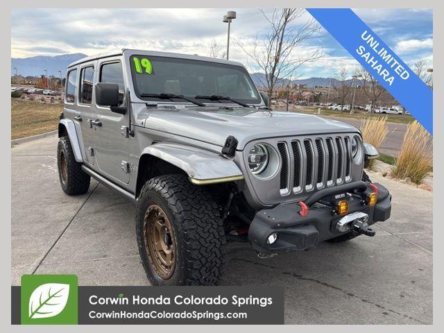 used 2019 Jeep Wrangler Unlimited car, priced at $29,000