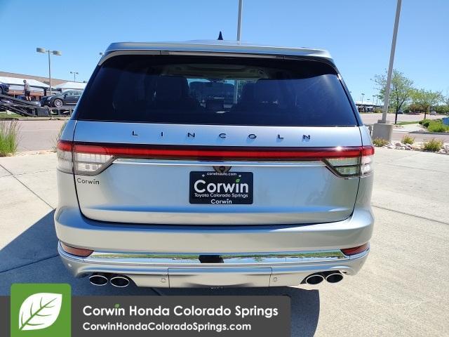 used 2021 Lincoln Aviator car, priced at $57,500