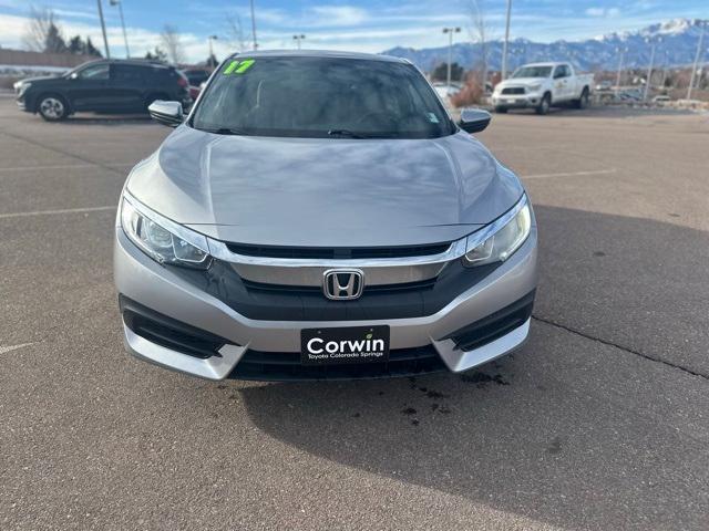 used 2017 Honda Civic car, priced at $17,500