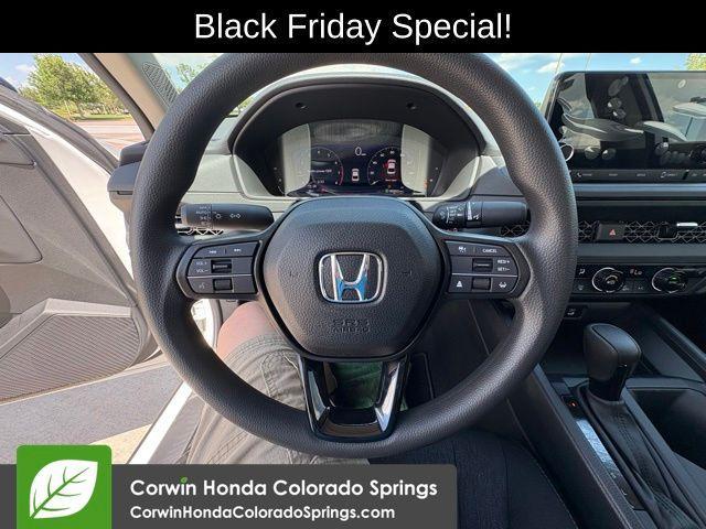 new 2025 Honda Accord car, priced at $32,165