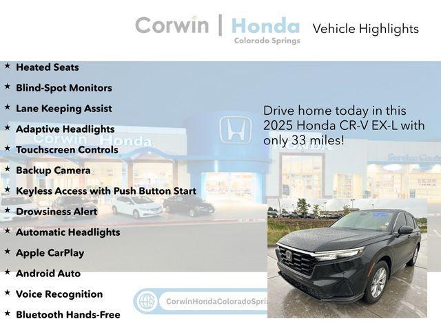 used 2025 Honda CR-V car, priced at $37,400