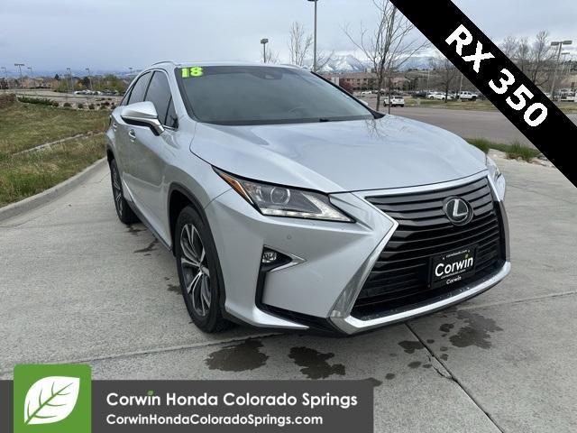 used 2018 Lexus RX 350 car, priced at $24,000