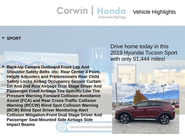 used 2019 Hyundai Tucson car, priced at $17,000