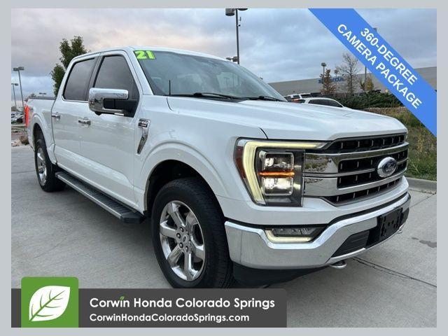 used 2021 Ford F-150 car, priced at $38,500