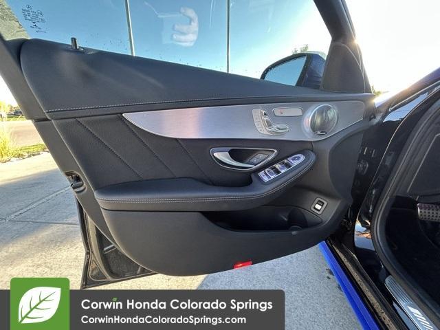 used 2020 Mercedes-Benz AMG C 43 car, priced at $37,000