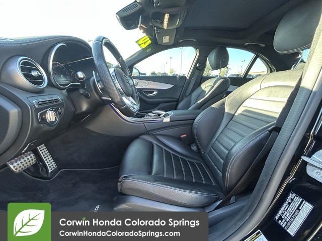 used 2020 Mercedes-Benz AMG C 43 car, priced at $37,000
