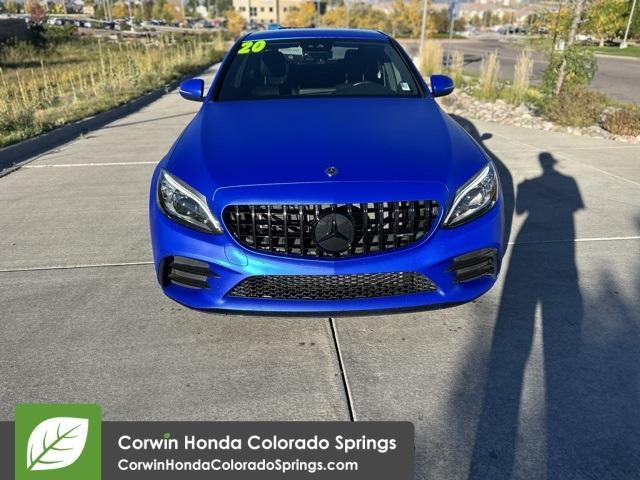 used 2020 Mercedes-Benz AMG C 43 car, priced at $37,000