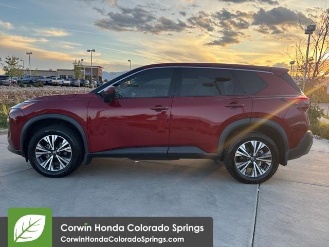 used 2021 Nissan Rogue car, priced at $23,000