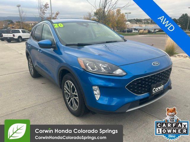 used 2020 Ford Escape car, priced at $17,500