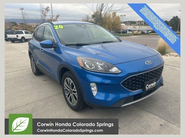 used 2020 Ford Escape car, priced at $15,900