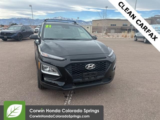 used 2021 Hyundai Kona car, priced at $18,500